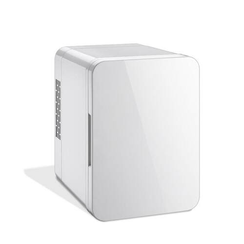 跨境欧美220V110V12V4升车家两用小型单核冷暖车载冰箱冷暖双用