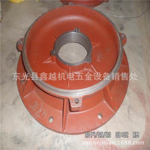 现货供应Y80-355 电机端盖 法兰 铸铁端盖 平盖 非标加工