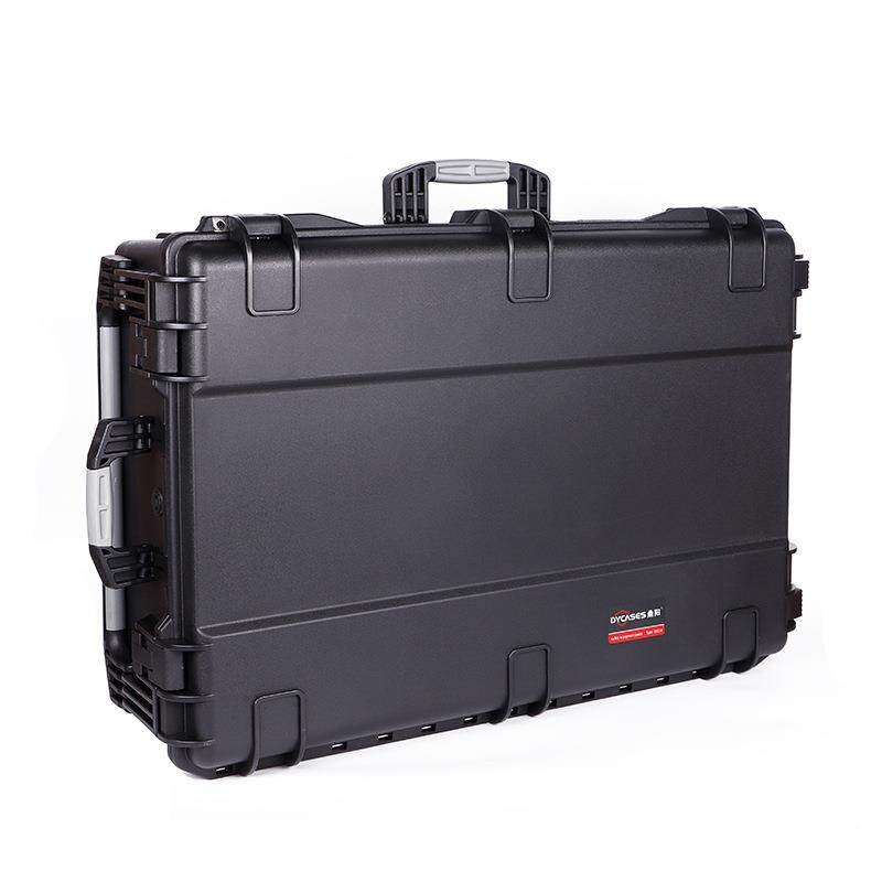 鼎9330提箱精密仪器仪表保护外箱塑989D料黑色泡沫防阳水防护手箱