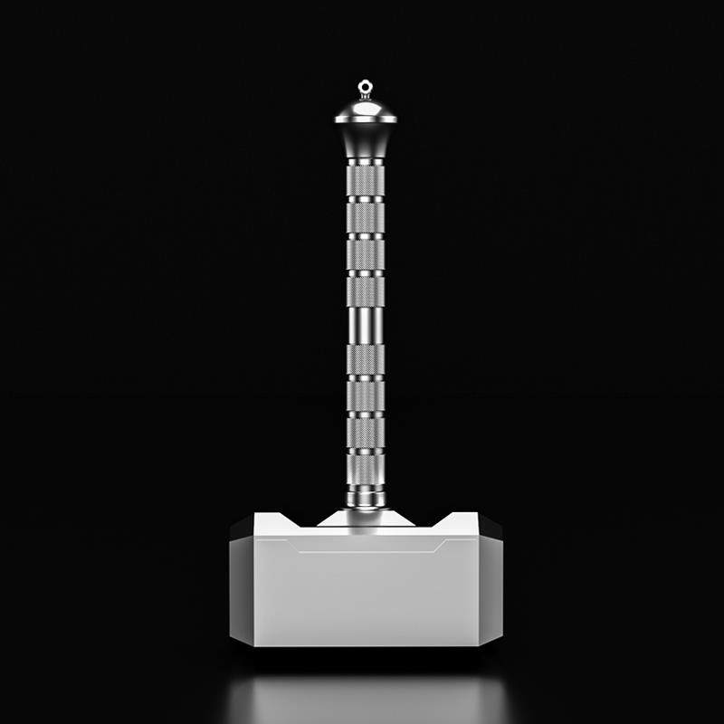 新款大七锈钢不雷神之实全金属哑铃锤铃心力锤量训练健身家用器材