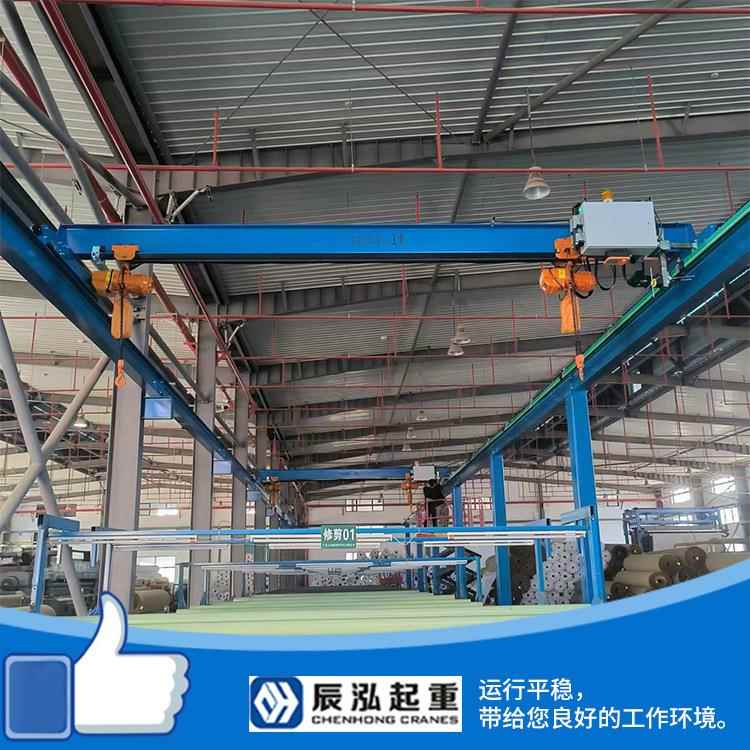 LDX2吨单梁电动葫芦起重机欧式悬挂起重机行车防爆环链葫芦双梁吊