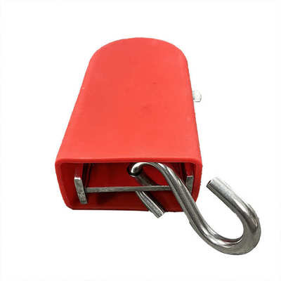 泳道线收紧器 不锈钢红色加重型拉紧器 泳池预埋挂钩浮漂紧线器