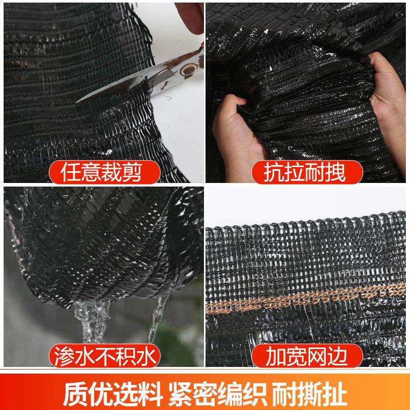 秋冬季农霜用防冻网黑色保温遮网加密植被阳防光寒网遮大棚ELE遮