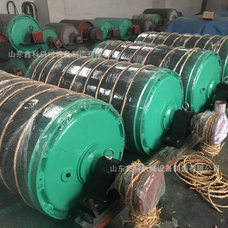 TDY75型电动滚筒电机外置包胶电动辊筒矿用油冷式电动滚筒厂家
