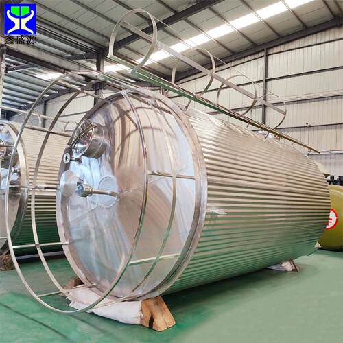 不锈钢卧式储罐商用食级型果汁储3存罐大白钢XSY-10品发酵酒罐吨