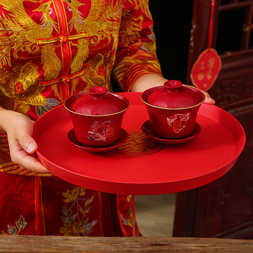 小物件订婚糕点摆台陪嫁用品套装