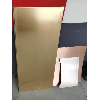 H62黄铜板材铜块黄铜排激光切割定制加工零切折弯焊接