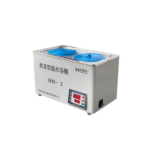 HH-2数显恒温水浴锅单孔双控四孔六孔八孔实验室小型水浴箱水浴槽