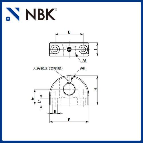 NBK PIXH-Z分度柱塞用安装夹具夹钳工装夹具夹紧器直角夹厂家直供