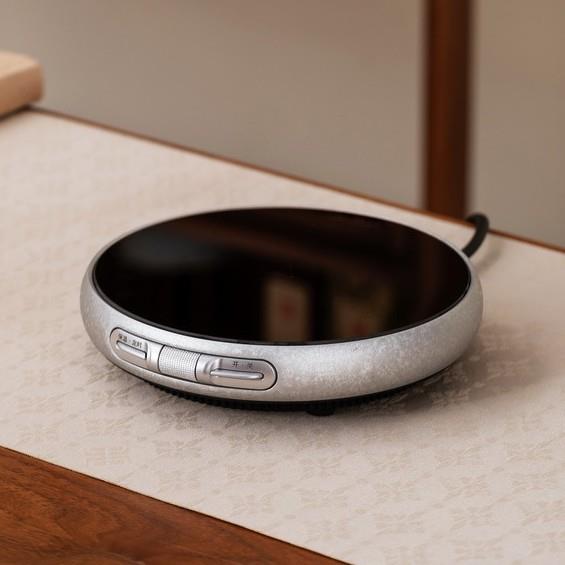 茗凤祥X1升级款冰花银电陶炉超薄迷你静音煮茶电茶壶家用保温