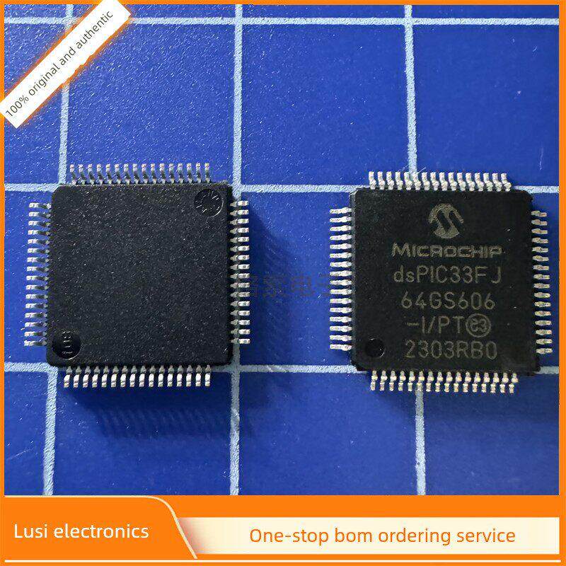 原装正品数字信号处理器单片机DSPIC33FJ64GS606-IPT封装:TQFP-64