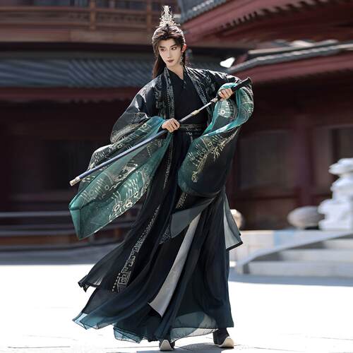 原创魏晋风汉服男女款2025新款中国风cp仙侠影视风cos服飘逸古装