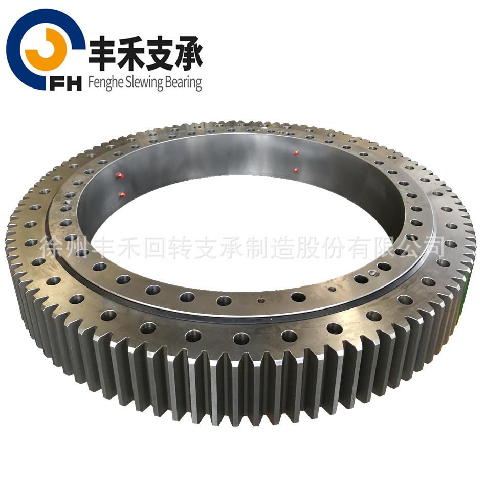旋转台转盘轴承小型机械吊车齿圈回转支承轴承齿焊接变位机齿
