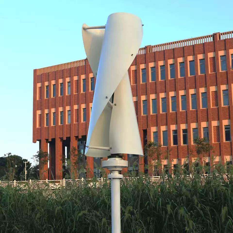 2000W立式低速新能源小型风车立式风力发电机组磁悬浮VAWT家用农