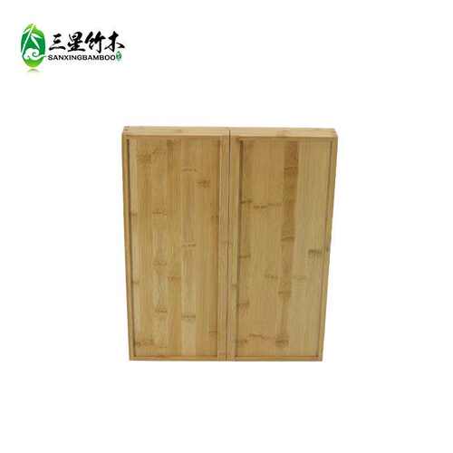 厂家凹槽座盒带可扩展隔板收纳伸缩可拆卸竹制刀叉刀抽屉餐具