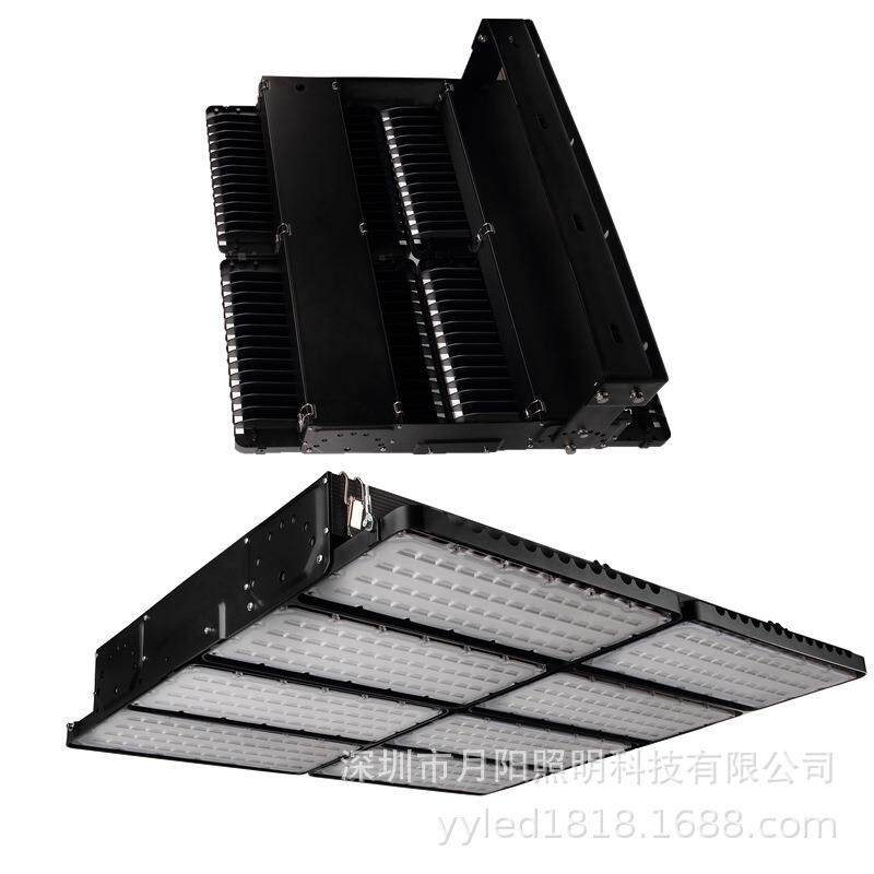 方形投光灯聚光 led投光灯800w400w1500w 探照投射灯大功率广场灯