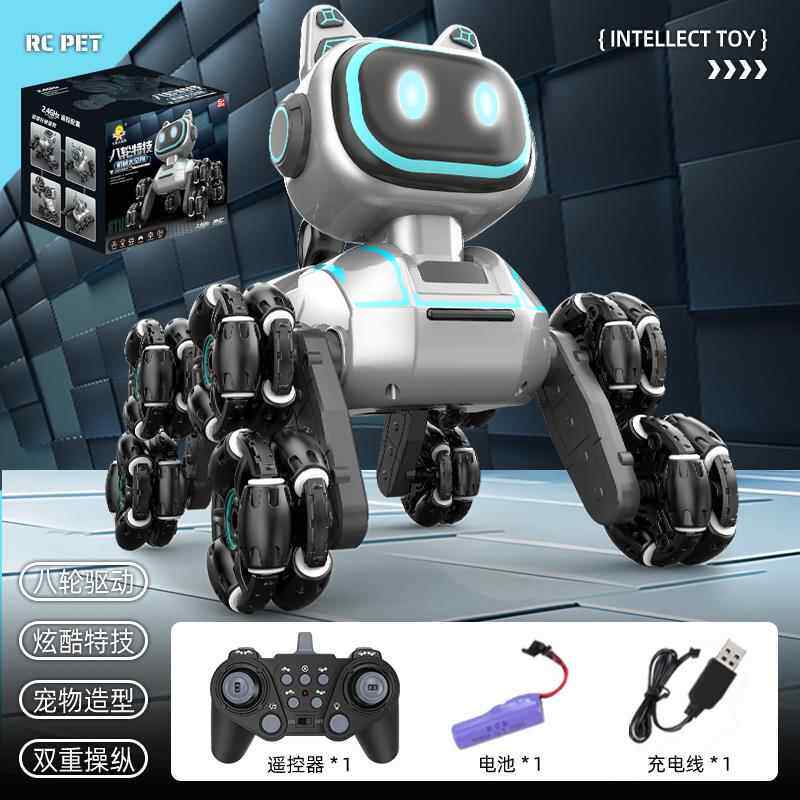 高档日本新款智轮能电手柄遥控车男孩玩动具儿童汽车八手势感机应