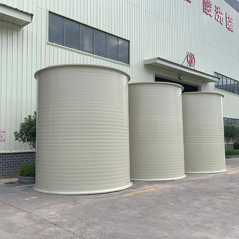 大型PPH储罐工业存储罐耐酸碱化工液体水箱缠绕一体成型储罐设备