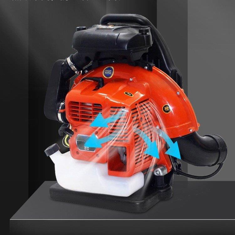 汽油吹风机大棚吹雪机背负式风力灭火机大功率工地用鼓风机吹直