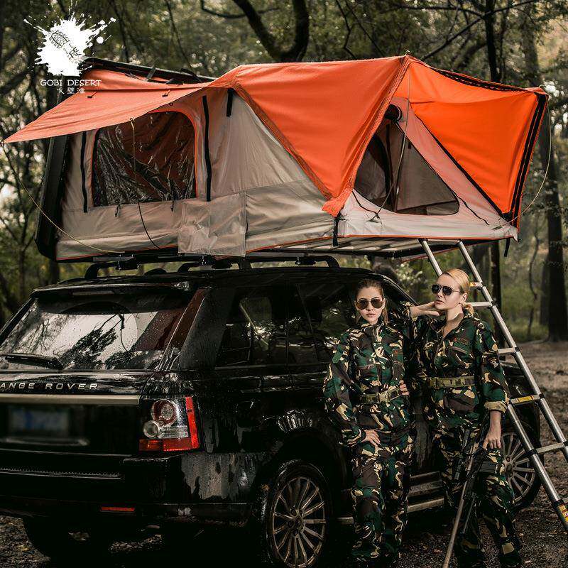 厂家旅行自驾游双人多人汽车硬壳全自动车载遥控露营帐篷装备