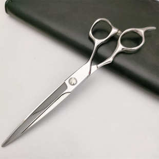 数控CNC美发剪刀 机器研磨 A2R 银色 VG10剪刀 6.75寸平剪 新款