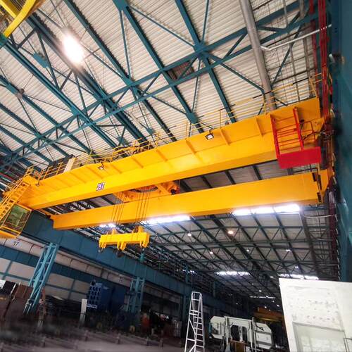 变频吊钩双梁起重机货场装卸龙门起重机10吨QD双梁桥式起重机