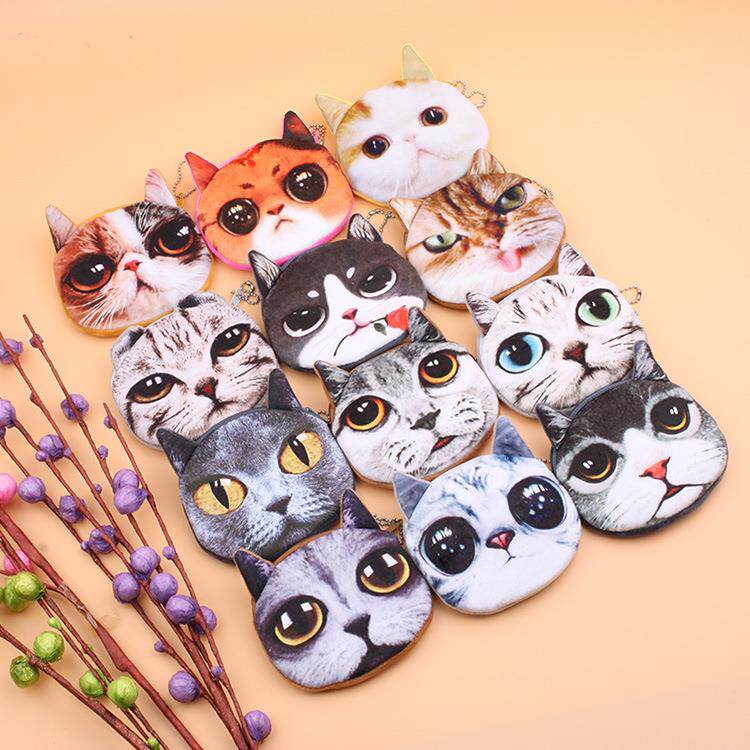 可爱卡通小猫系列喵星人零钱包钥匙包 零钱包礼物 厂家供应