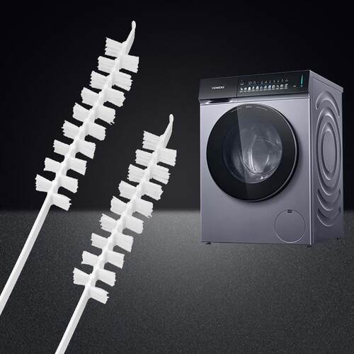 Washing machine cleaning brush for no-disassembly inner drum