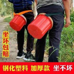 ll大棚移动干农活坐凳干活懒人凳农用随身拔草小凳子屁股凳采摘茶