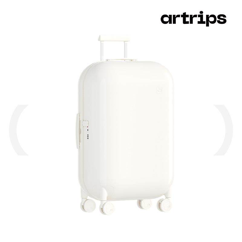 新款artrsip泡泡行箱24寸原创设计高颜值时轻尚便拉杆旅李行雪糕