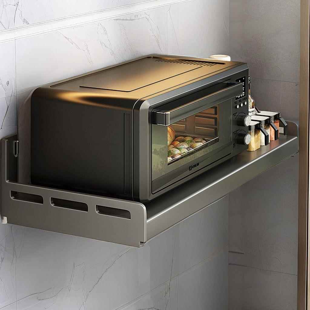 V3N房波SZJ炉置物烤箱微电器多功能免打孔壁厨挂式墙上收架纳支架