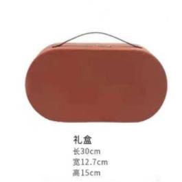 灰色茶具收纳包茶壶茶杯整套收纳盒户外便携外带茶具包保护包