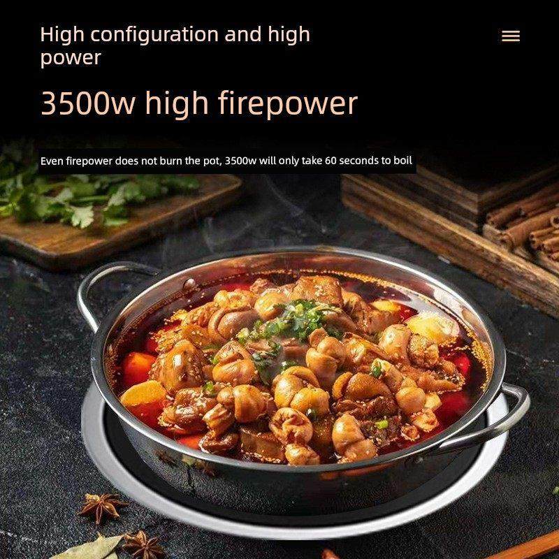 火锅店电磁炉3500大功率圆形嵌入式线控触摸酒店串热餐饮商业,厨房/烹饪用具,火锅,淘宝优惠券,粉丝福利购,淘宝优惠卷