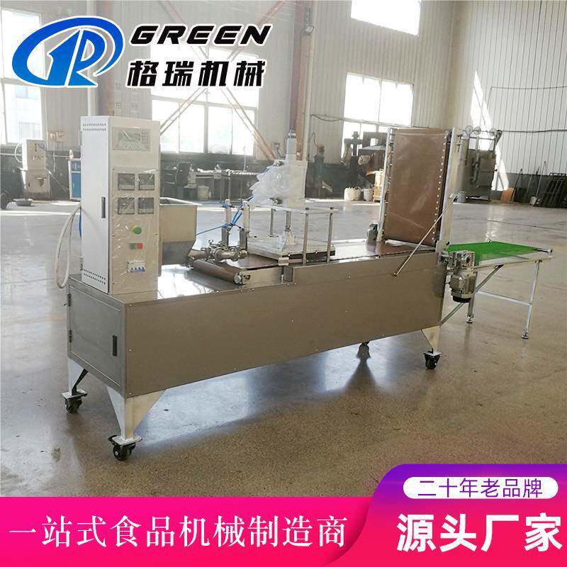 大型不锈钢皮带式全自动压饼机高产量新型多功能薄饼机现货