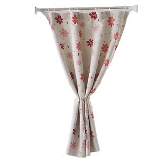 简易窗帘成品遮光窗帘免打孔安装 保暖出租屋宿舍小短卧室简约新品