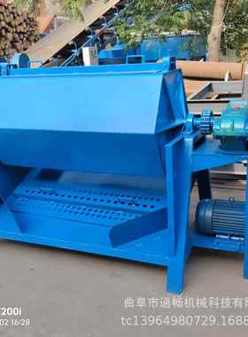 旧零件翻新六角滚筒抛光机钢件去油干磨机火烧铁大型研磨机设备