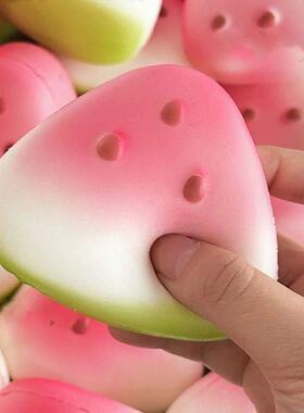 Anti-stress Squishy Watermelon Toys Slow Rising Fidget Toy F