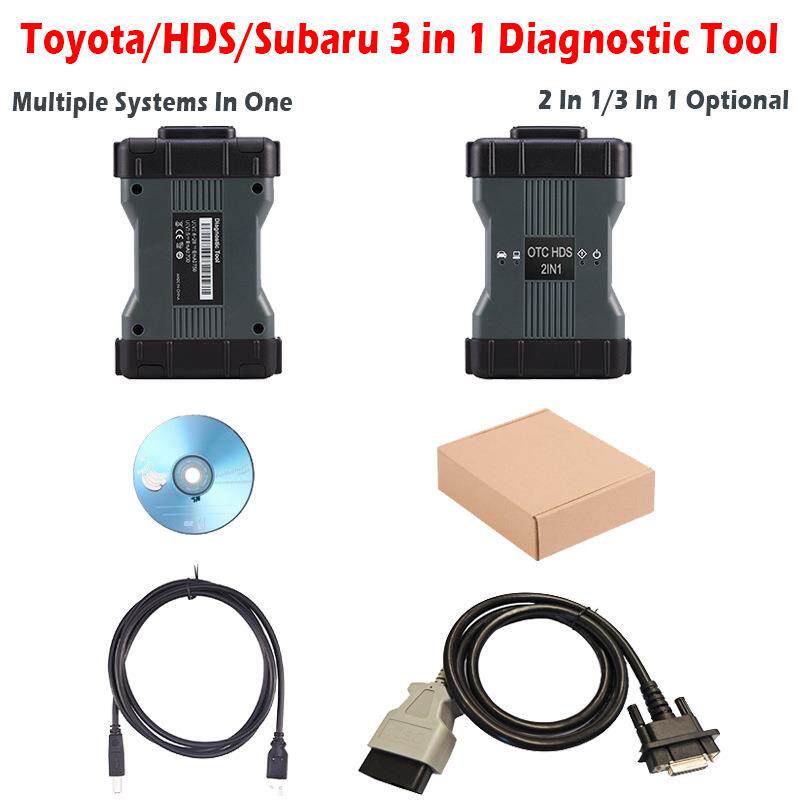 外贸版OTC HDS Subaru 3合1丰田本田斯巴鲁汽车故障诊断仪