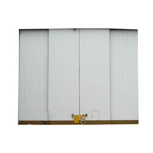 机库门保温加厚电动大型重叠平移飞机库大门推拉机库门厂家