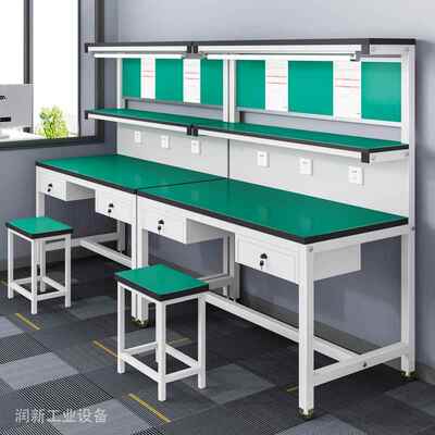 静电作台重型钳工工桌子车间流水线手ACN防机维尘修打包焊接无操