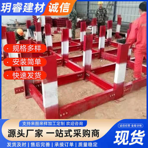 钢筋堆放架 钢筋笼支架钢筋存放平台 标准化施工钢筋材料堆放平台