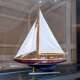 饰品一帆风顺实木模型博物馆摆件美式 桅仿真帆船单欧式 玄关现代装