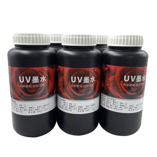 图彩低味UV墨水适用精工柯尼卡理光G6G5中性硬LED汞灯uv墨水