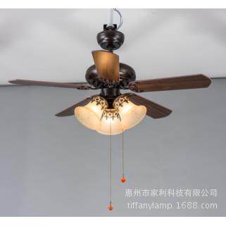 外贸出口直销隐形吊扇灯内销零售出口风扇吊灯有
