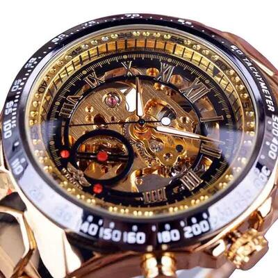 Automatic Mechanical Watch Men Luxury Brand Gift for Male wi