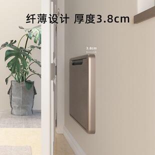 超薄折叠换鞋凳壁挂墙式入户玄关隐形穿鞋凳门口家用脚凳折叠椅子