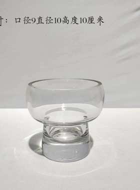 简约现代桌面透明水培小花瓶插花工艺家居桌面软装饰品摆件