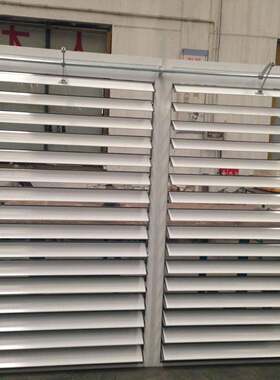 手旋式百叶窗 铝合金百叶窗 铝合金外墙装饰 遮阳隔热 阿斯麦诺
