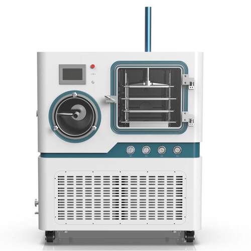 GJ-50FG原位硅油加热冻干机自动压盖蛋白粉益生菌冻干机