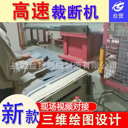 整版送料裁切机高速冲床全套加工机械设备XPE垫模切机